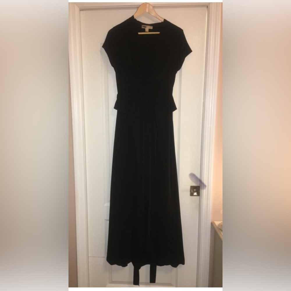 Black Michael Kors Elegant Black Maxi Dress